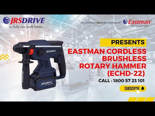 ECHD - 22, EASTMAN CORDLESS BRUSHLESS ROTARY HAMMER || Best Hands and Power Tool