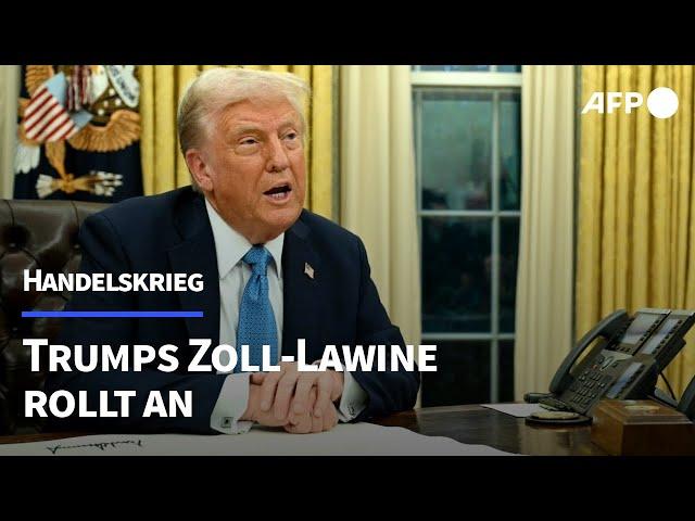 Trumps Zoll-Lawine kommt ins Rollen | AFP