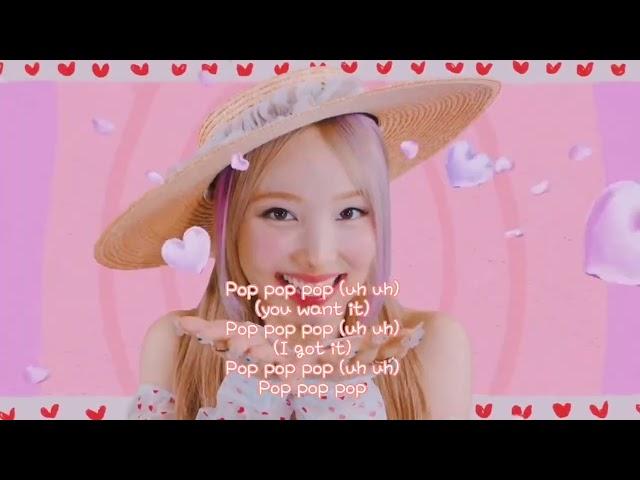 Pop! - Nayeon Romanized Lyrics
