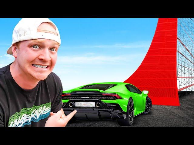 RC Car VS Giant Ramp!