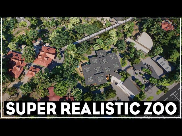 Exploring an AMAZING SUPER REALISTIC Zoo in Planet Zoo