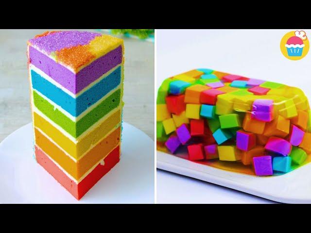 LOS MEJORES postres de ARCOIRIS - Coloridos, creativos y fáciles | DeliWow