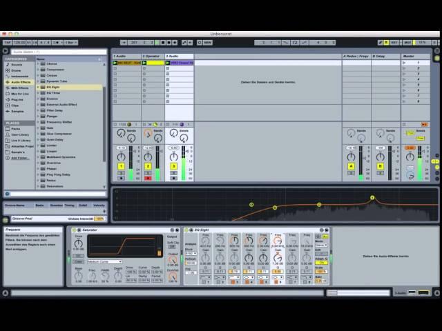 Ableton Live 9 урок по созданию трека в стиле Techno
