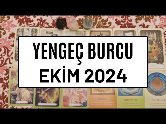 YENGEÇ BURCU EKİM 2024 Aylık Burç Yorumları ( Tarot Falı )