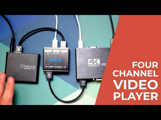 Build a 4-channel HD video player for under $100