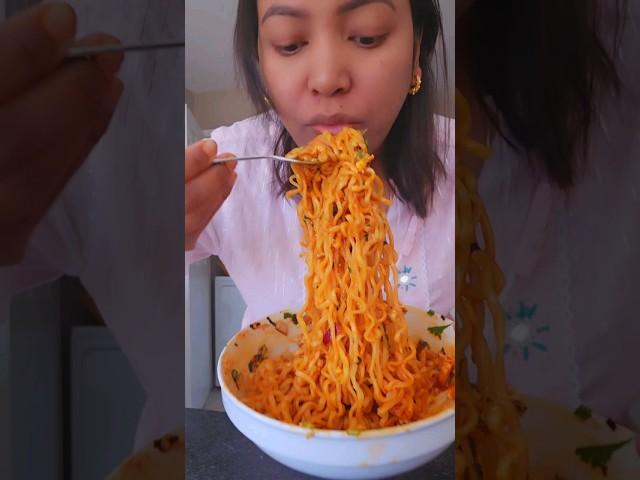 2x Noodles Big Bites/Mukbang/Spicy Noodles/Jenna Shrestha