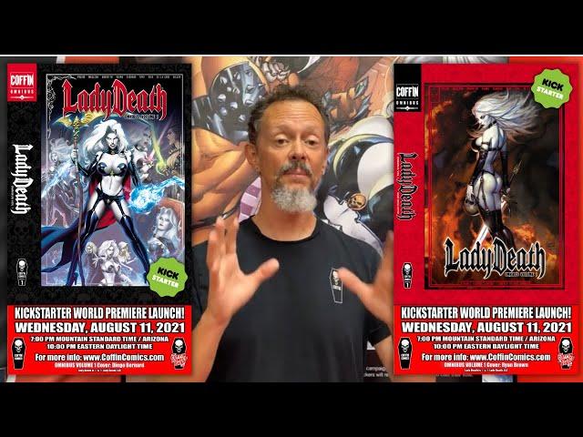 Advanced look into the Lady Death Omnibus launching on Kickstarter August 11.