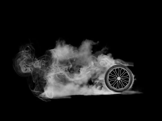 tyre smoke black screen video | smoke black screen effects | black screen smoke video