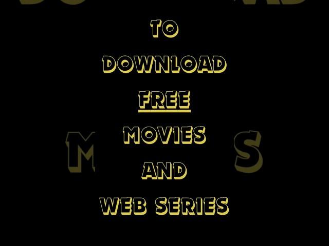 Top 10 Best Websites To Download Free Movies And Web Series In Hindi #free #top10 #viral #movie