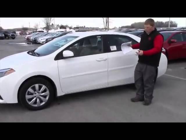 2013 Toyota Camry and 2014 Toyota Corolla Comparison for Jeremy and Angie shows by David Burns of Ha