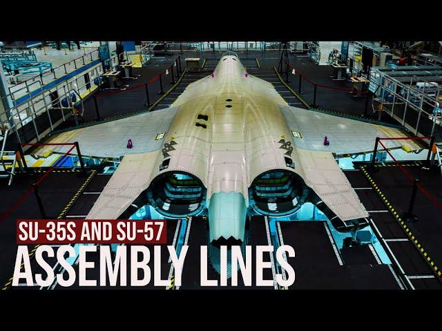 Production Tempo at Su-35S and Su-57 Assembly Lines in russia, amazed the world!