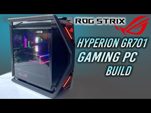 Building ROG Hyperion GR701  i9 - Rog Strix 4080 Super Gaming PC for 2024