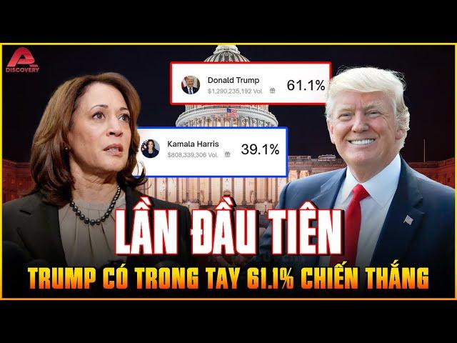 CHỐT KẾT QUẢ BẦU CỬ: LẦN ĐẦU TIÊN Trump chiếm 61.1%, GIÁNG ĐÒN CHÍ MẠNG vào Harris ở PHÚT CUỐI CÙNG