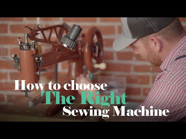 How to Choose the Right Sewing Machine for Leatherwork