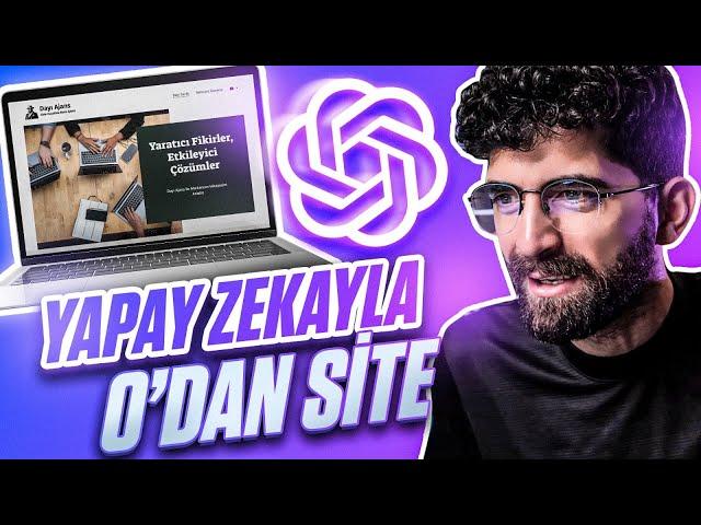 YAPAY ZEKAYLA 0'DAN WEB SİTESİ YAPMAK