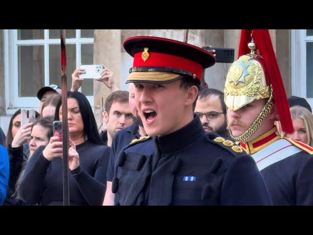 Captain Leads the Daily King's Guards 4PM Punishment Parade