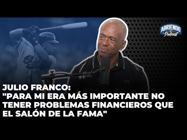 EL EMPERADOR JULIO CÉSAR FRANCO HABLA SOBRE SU LARGA CARRERA DE BÉISBOL, SU CULTURA DE VIDA Y MÁS