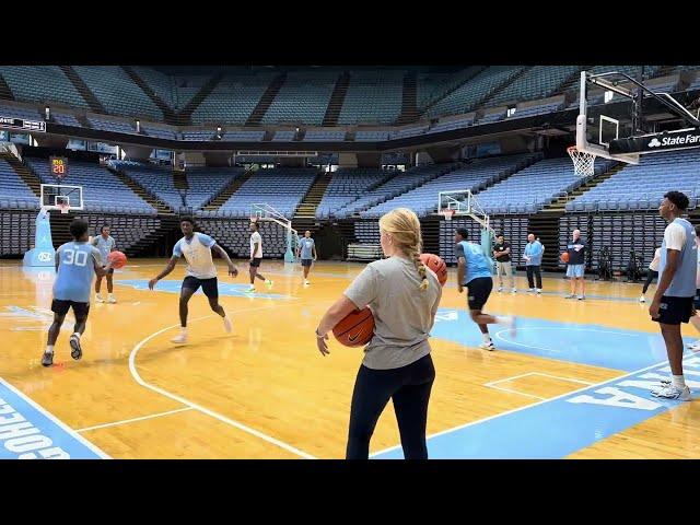 UNC Basketball Practice Sneak Peek | Inside Carolina