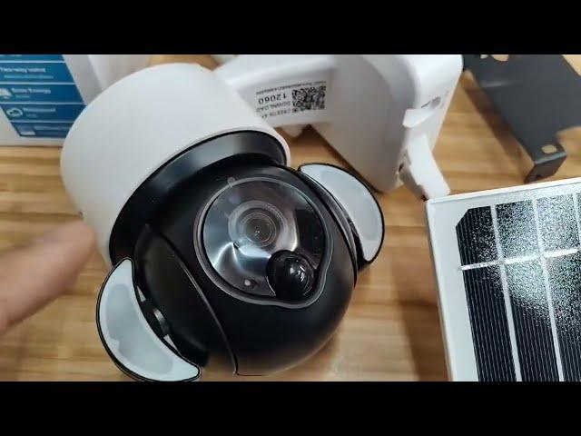 CRESTIN Security Camera Wireless Outdoor Review, Love the motion LED lights