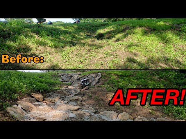 How To Build A Realistic RC Rock Crawler Course | Operation Backyard Crawler Course (Ep 1)