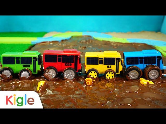 Spesial Tim Penyelamat Alat Berat | Truk Jungkit Excavator Truk Beton Buldoser | Kigle TV Indonesia