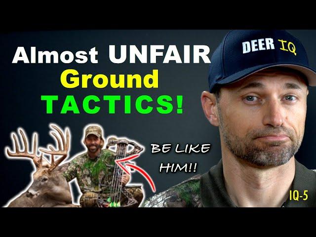 Almost Unfair Ground Hunting Tactics for Deer! A Deer IQ Podcast Clip with guest Dr. Jimmy Sites.