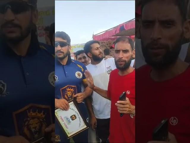 Jahangir lone and Abid Rabad at shalabugh premier league || cricket|| cricinfo kashmir