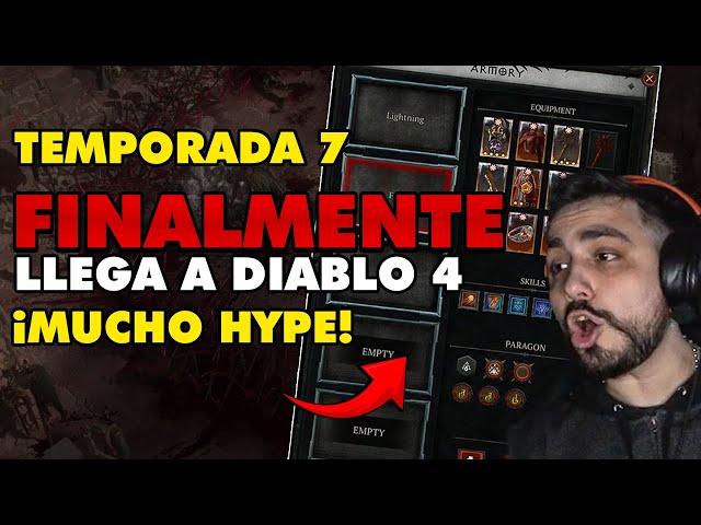 DIABLO 4 ESPAÑOL | ¡Por fin llega uno de los cambios MÁS ESPERADOS en la TEMPORADA 7! 