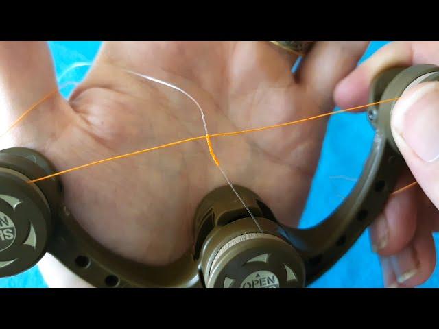 FG KNOT Tool Tutorial - Tie Braid to Leader Easy & Fast!! ( Knot Assist 2.0 )