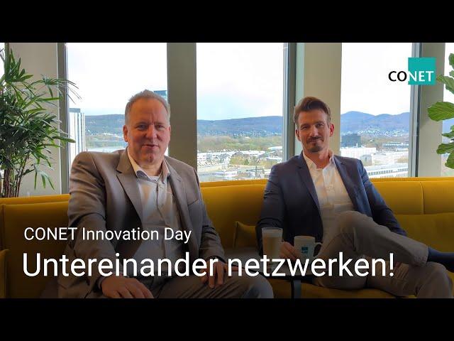 Netzwerken über Bonn beim CONET Innovation Day!