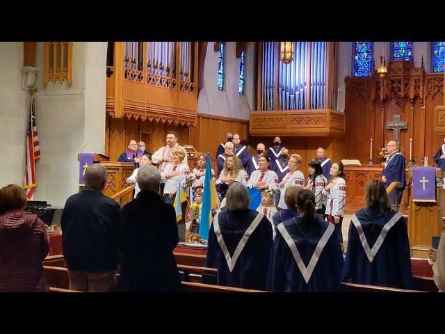 Ukrainian National Anthem as sung by the Ukrainian National Women's League