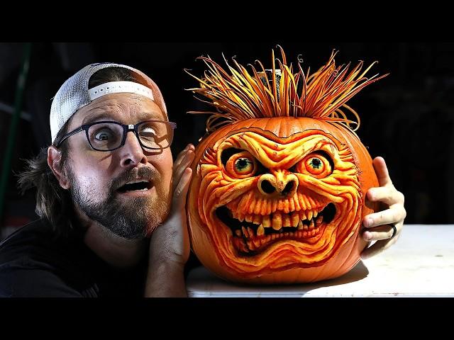 How to Carve a Very Scary Halloween Pumpkin (Not AI)