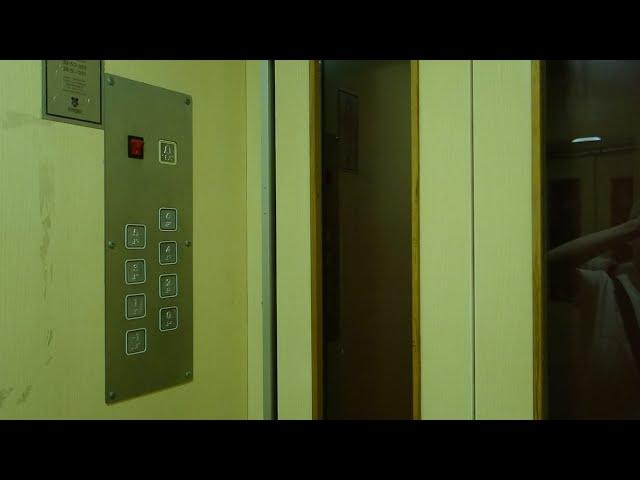 1960s Daka single-speed elevator with new buttons @ Resavska, 3 (Belgrade, Serbia)