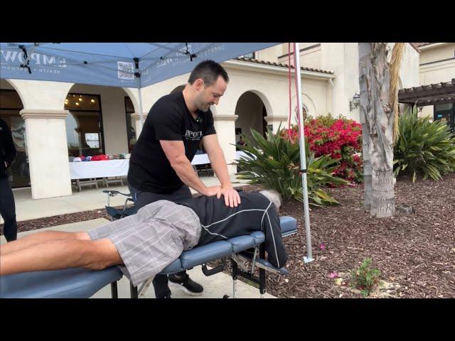 His job is slowing KILLING him! Chiropractic Adjustment | ASMR Cracks