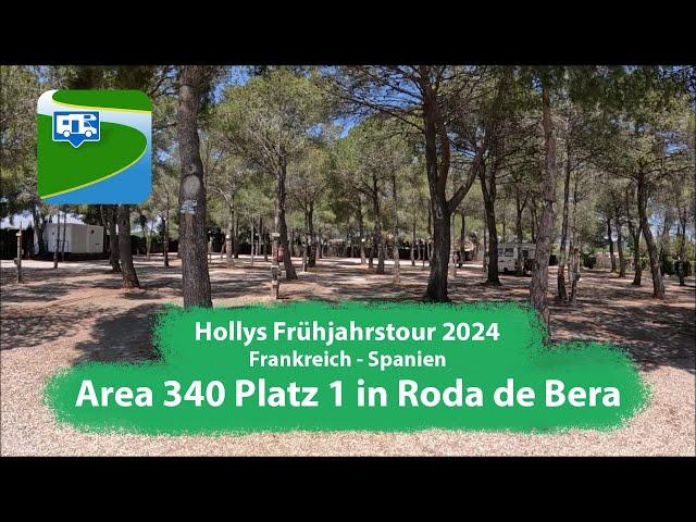 Stellplatz Area 340 Platz 1 in Roda de Bera (Spanien)