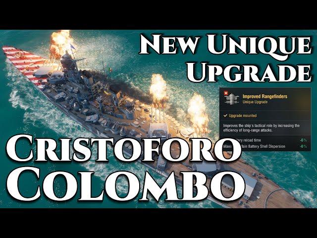 World of Warships: Colombo's New Unique Upgrade Is Nice!