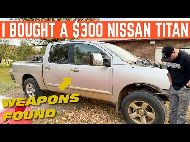 I BOUGHT A $300 Nissan Titan... Here's What I Found