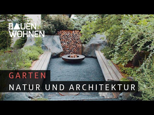 Garten gestalten – viel Natur und Architektur I BAUEN & WOHNEN