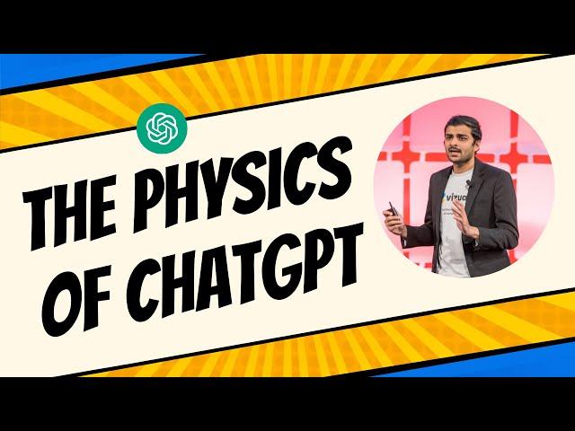 Physics behind ChatGPT