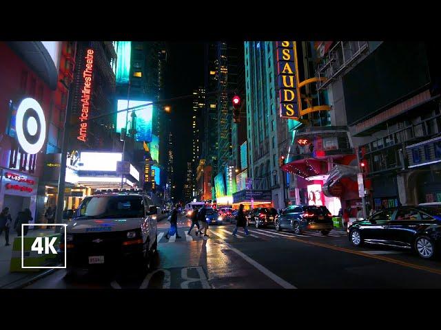 Night NEW YORK  Times Square, Manhattan