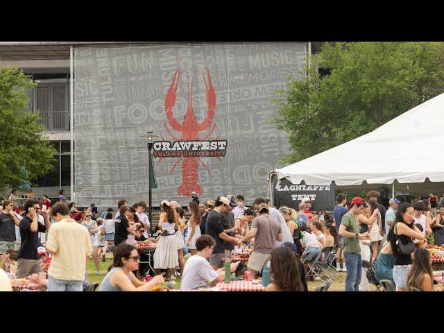 Crawfest 2025 at Tulane University