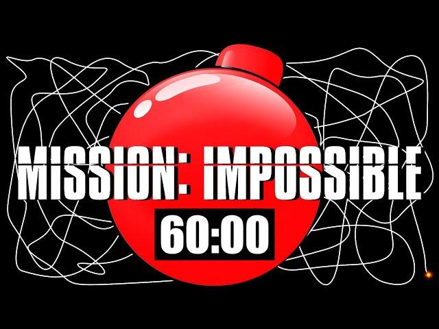 60 Minute Timer Bomb [MISSION IMPOSSIBLE] 