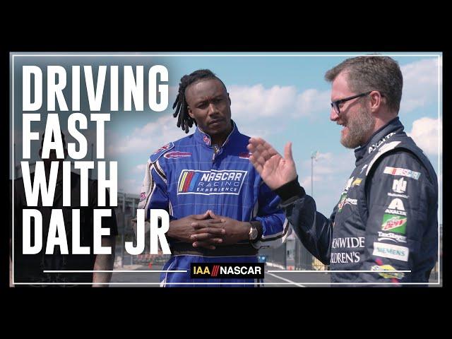 Driving Fast With Dale Jr. | I AM NASCAR w/Brandon Marshall, Chad Johnson & More