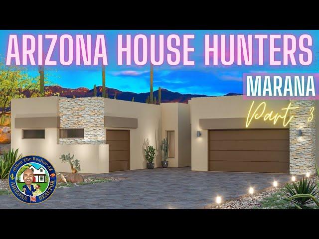 Marana Arizona Luxury Home Tour | Arizona House Hunters Pt. 3 | Tucson Suburbs