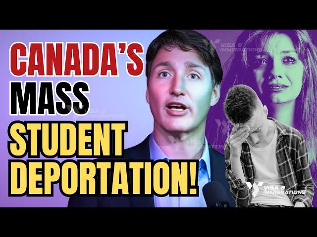 Canada's Worst Nightmare: International Students FACING Deportation in 2024