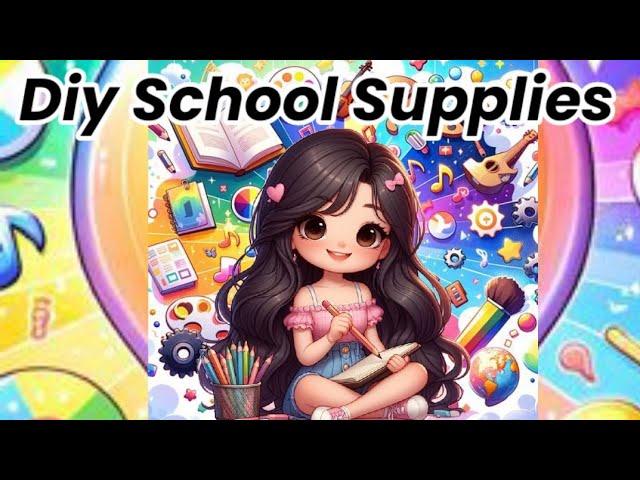 6 Diy HacksFor School Students/ Diy 6 unique School supplies ️/6 easy school supplies craft ideas