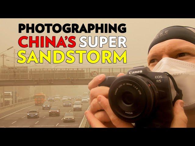 Photographing China's Super Sandstorm - Sean Gallagher