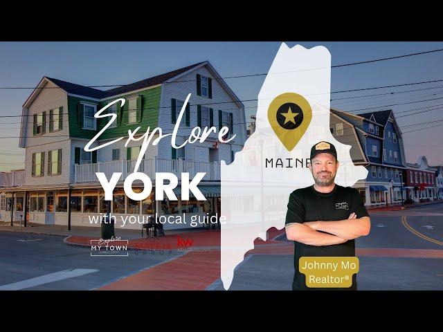 Tour of York Maine and York Beach Maine | Nubble Light | Maine Coast
