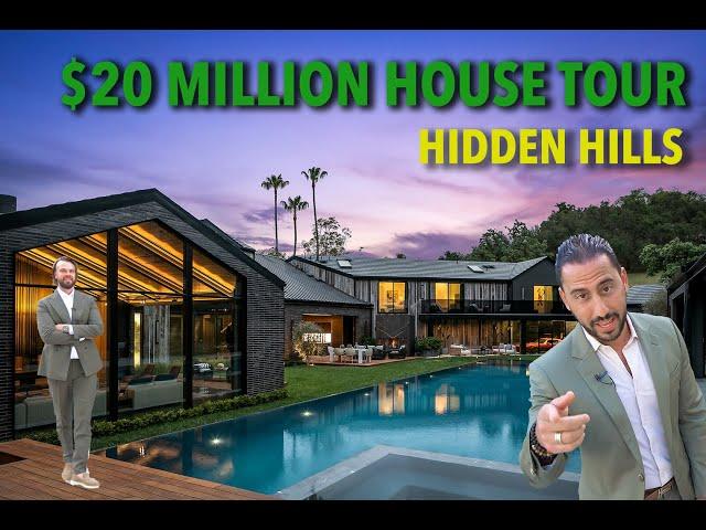 $20 MILLION HOUSE TOUR IN HIDDEN HILLS!