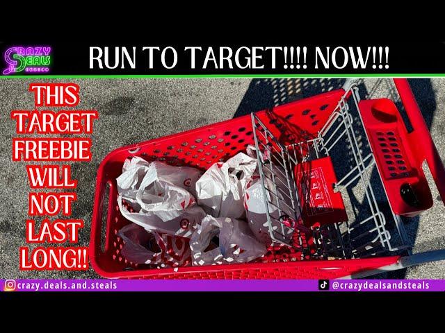 FREE AT TARGET!! This Target Couponing FREEBIE Will NOT Last Long!!  TARGET HAUL IS FREE ‍️‍️